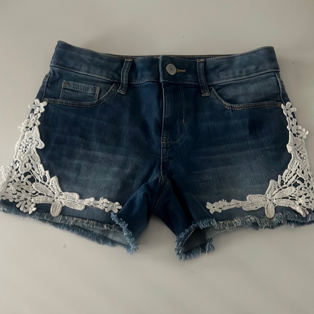 Girls SO Jean shorts sz 10